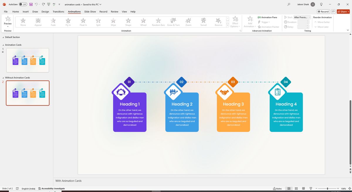 Step By Step Guide To Applying Existing Animations In Powerpoint