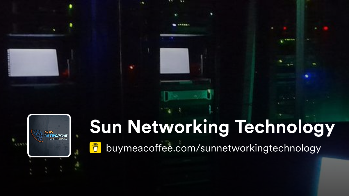 Extras | Sun Networking Technology - Buymeacoffee