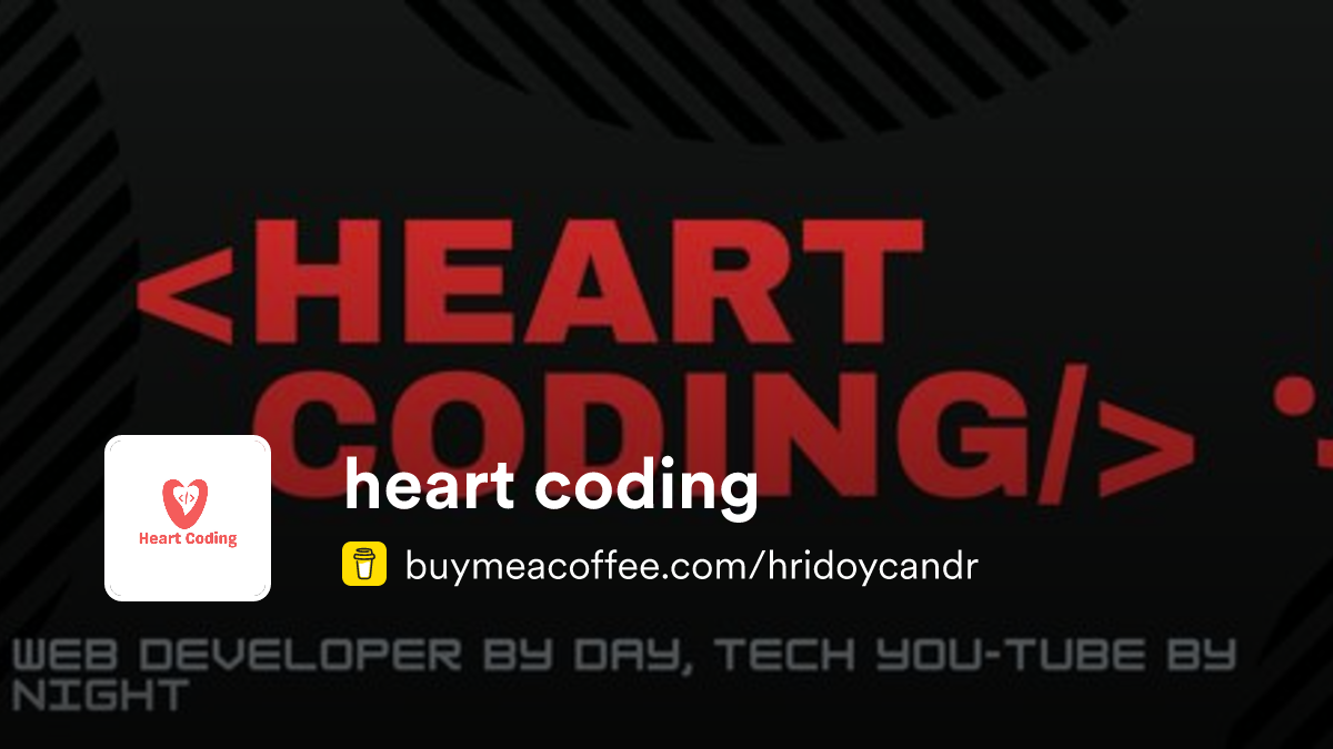 Membership | heart coding - Buymeacoffee