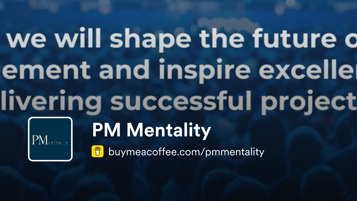 PM Mentality - Buymeacoffee
