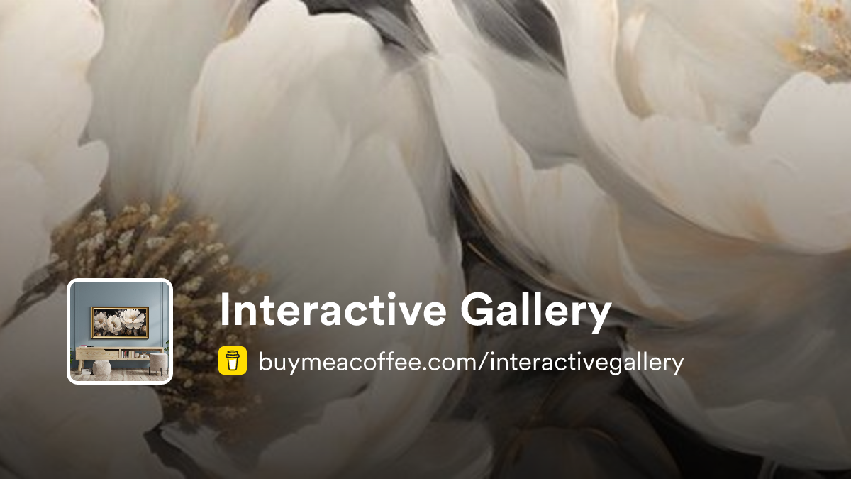 Interactive Gallery - Buymeacoffee
