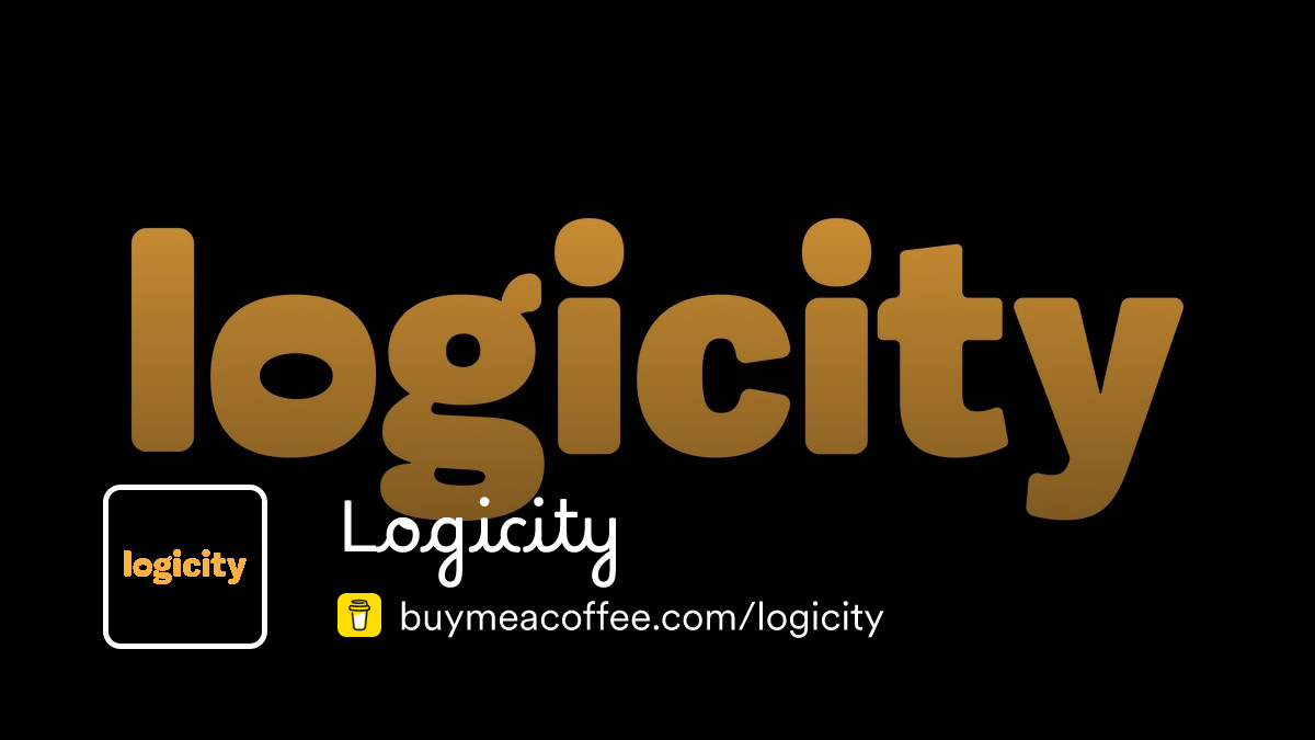 Logicity Build Logicity - Buymeacoffee