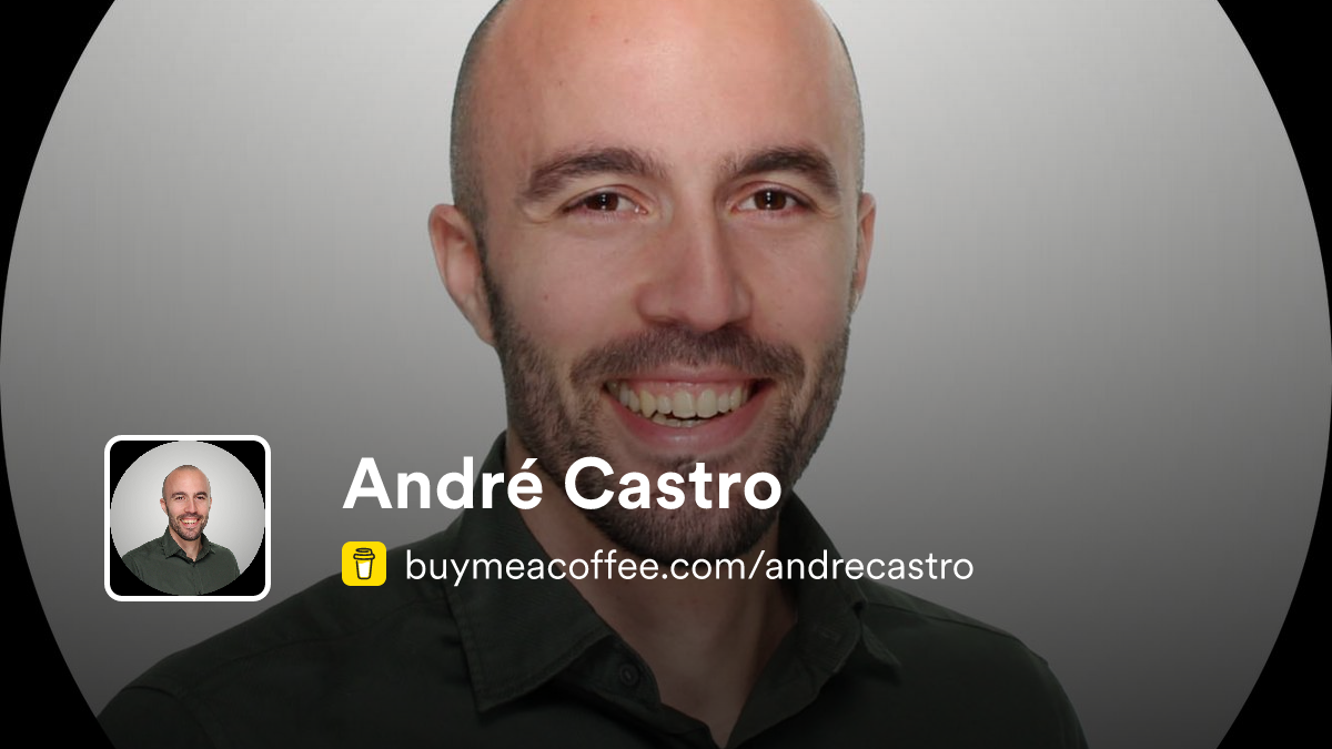 André Castro - Buymeacoffee