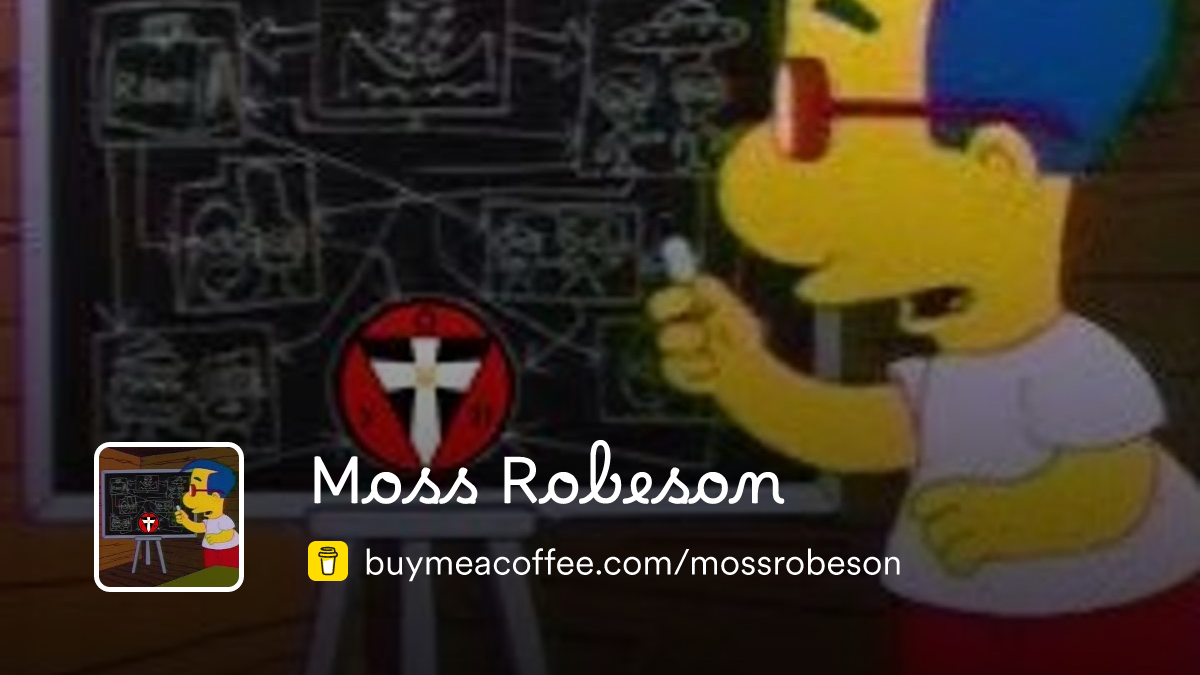 Moss Robeson - Buymeacoffee