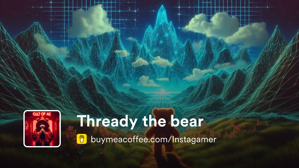 Thready the bear - Buymeacoffee