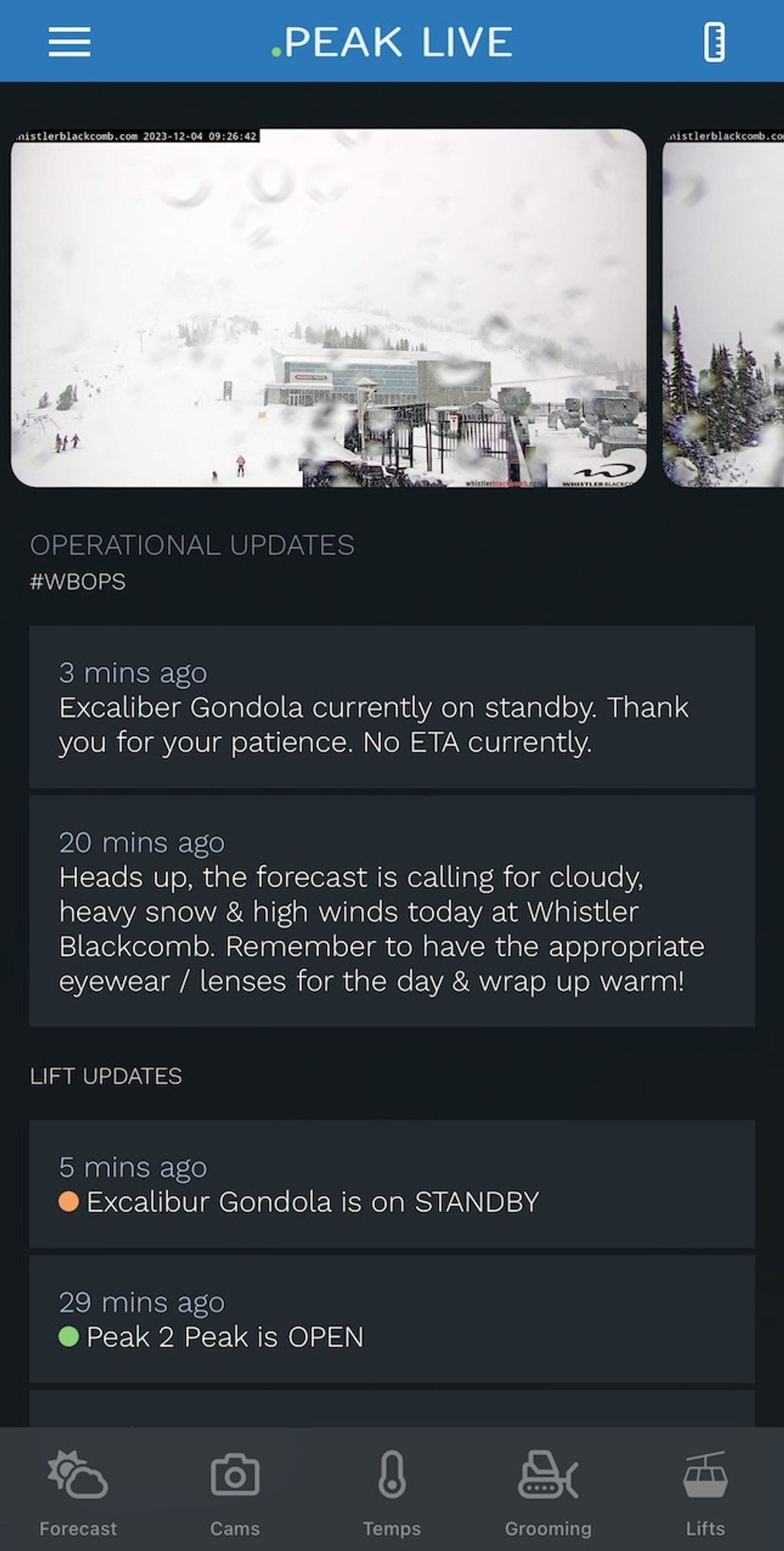 WB Operation updates are now live plus more — whistlerpeak.com