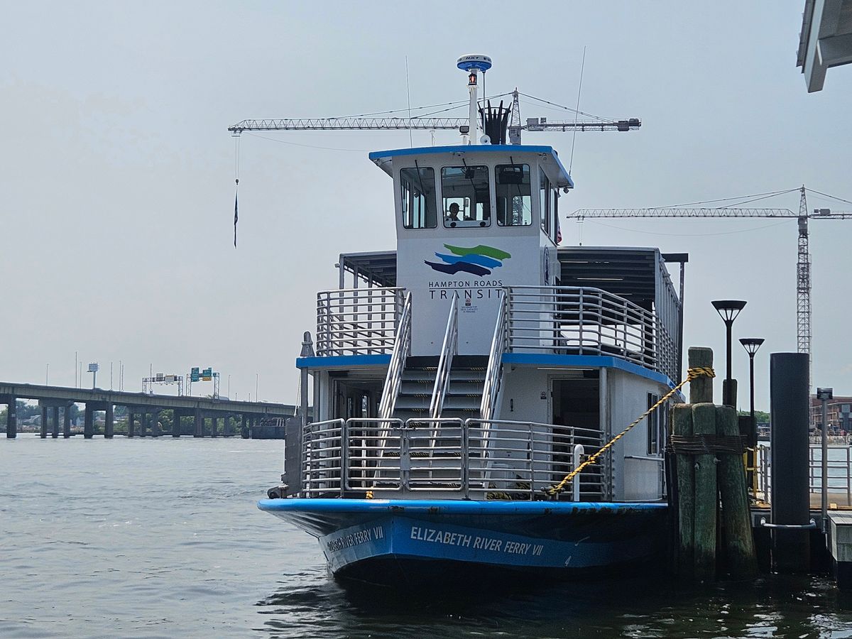 Elizabeth River Ferry — Dinnie in Virginnie - Buymeacoffee