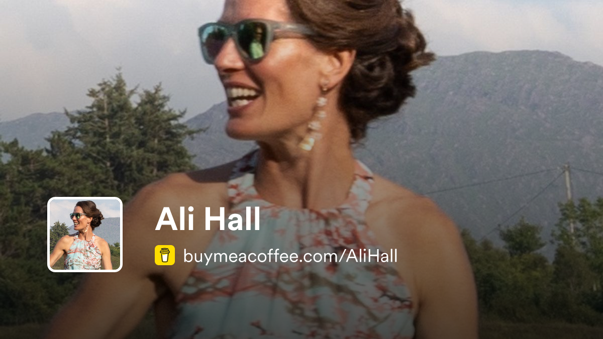 Ali Hall - Buymeacoffee
