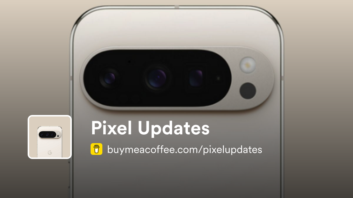 Pixel Updates - Buymeacoffee