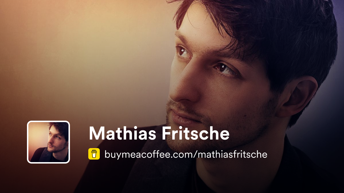 Mathias Fritsche - Buymeacoffee
