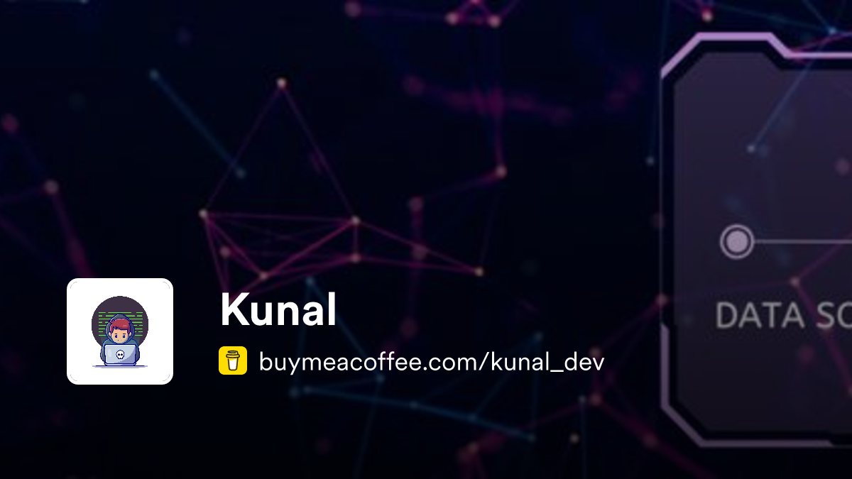 Kunal is Building AI tools and automation. - Buymeacoffee