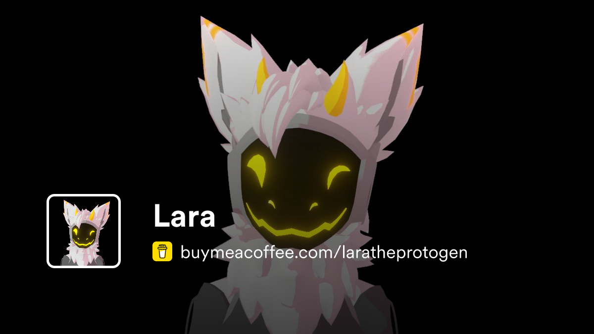 Lara is doing random web development stuff and some 3D art - Buymeacoffee