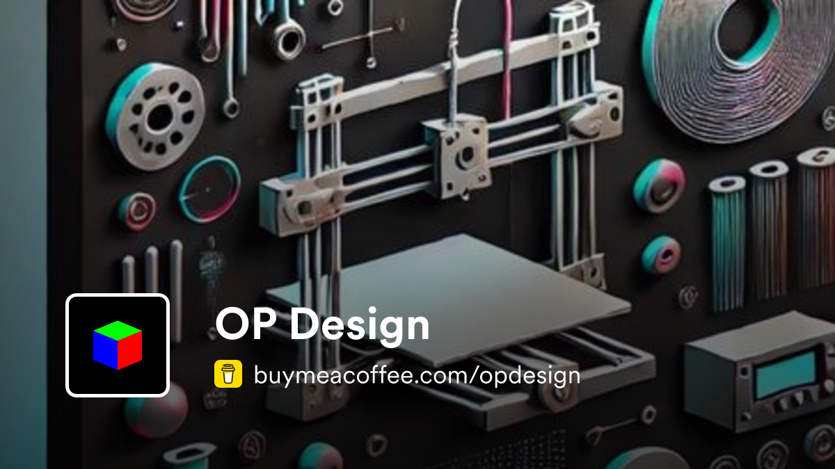 OP Design is 3D Designs & Models - Buymeacoffee