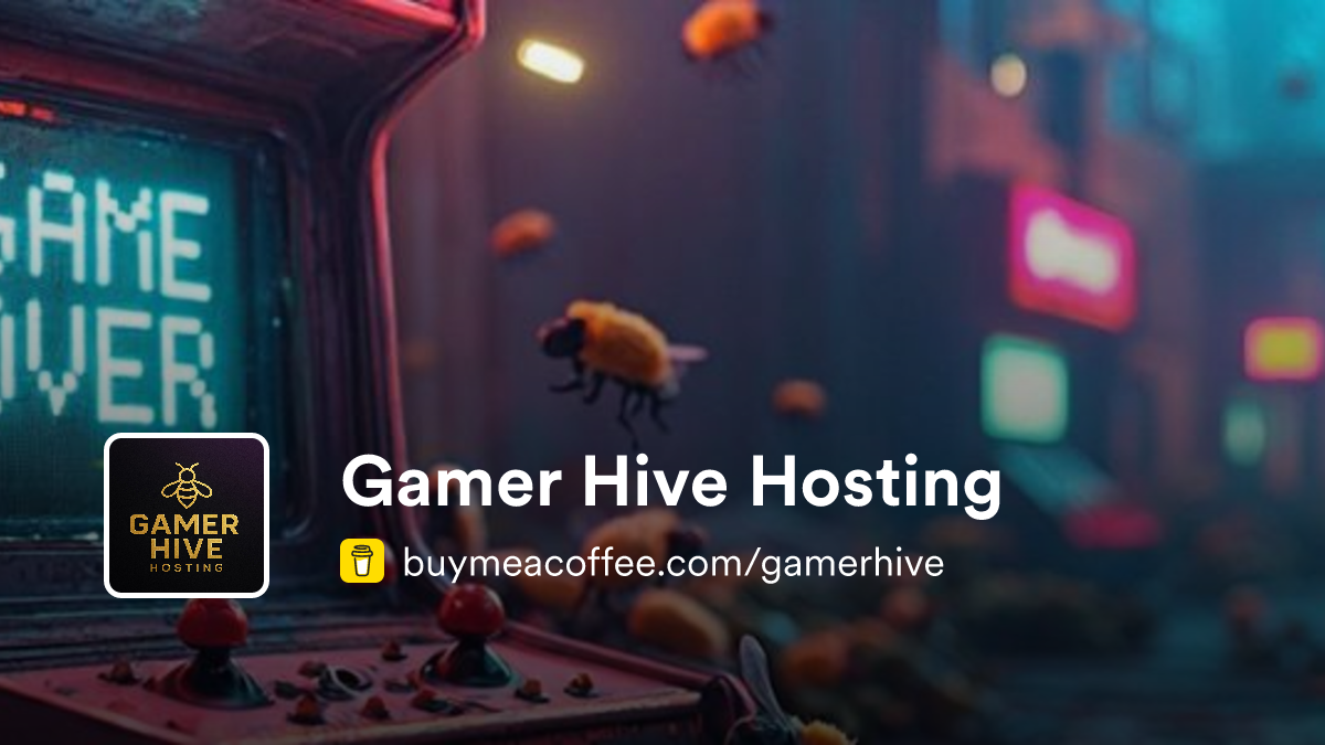 Gamer Hive Hosting - Buymeacoffee