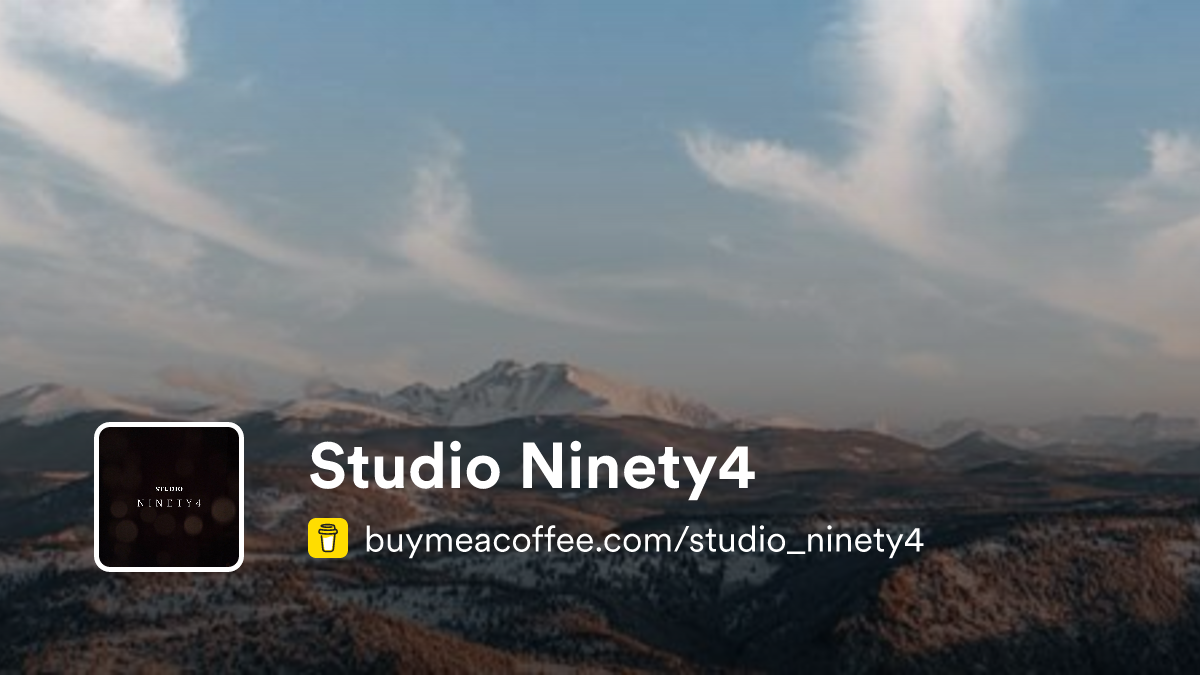 Studio Ninety4 - Buymeacoffee
