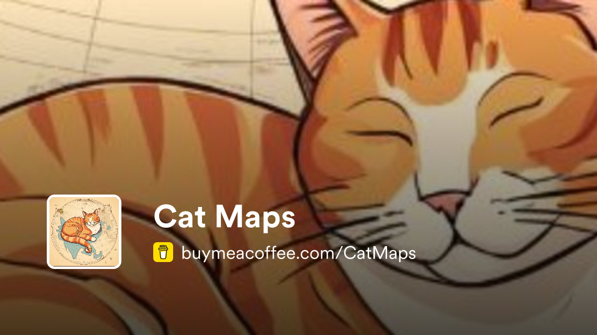 Cat Maps - Buymeacoffee