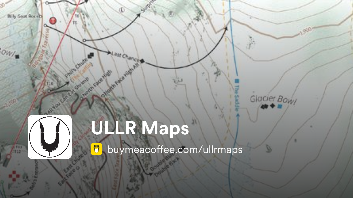 Ulht Maps ULLR Maps is Precision Mapping for Your Mountain Adventures - Buymeacoffee
