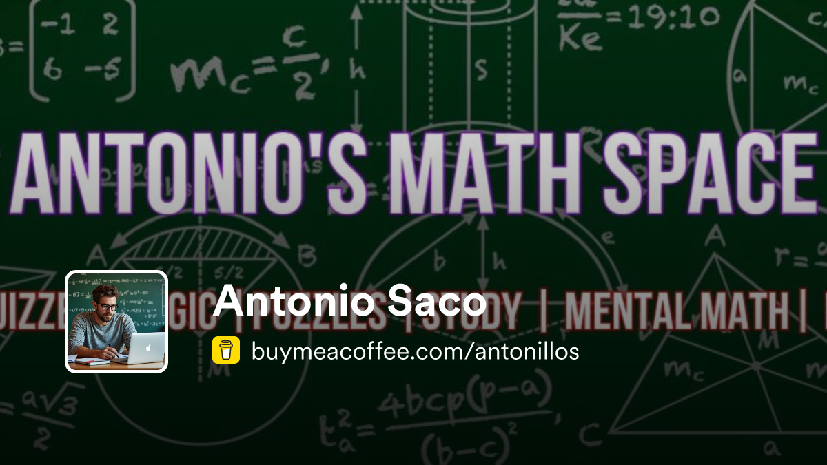 Antonio Saco is Building an innovative space where math is taught with ...