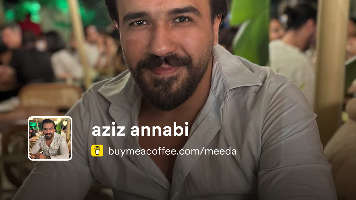 Aziz Annabi Buymeacoffee aziz-annabi-buymeacoffee