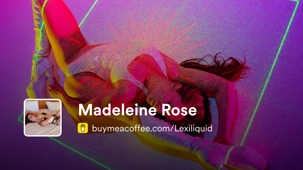 Madeleine Rose - Buymeacoffee