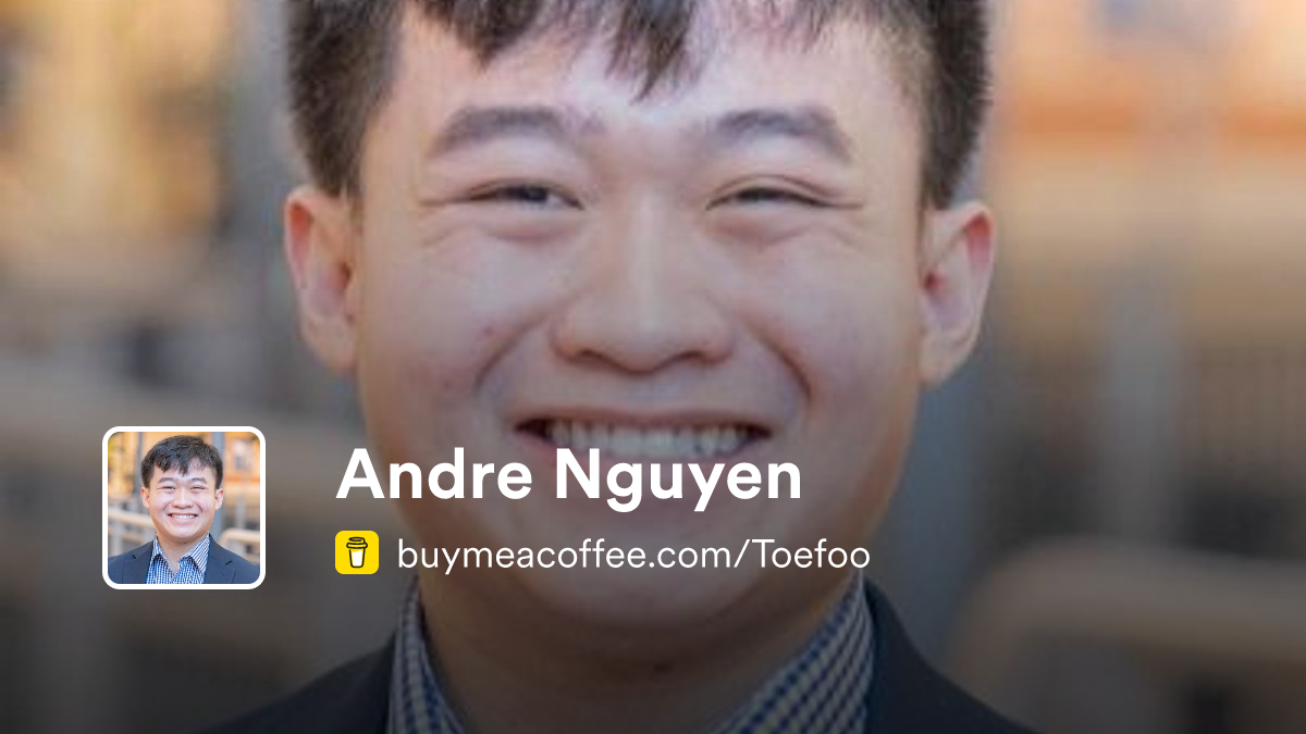 Andre Nguyen - Buymeacoffee