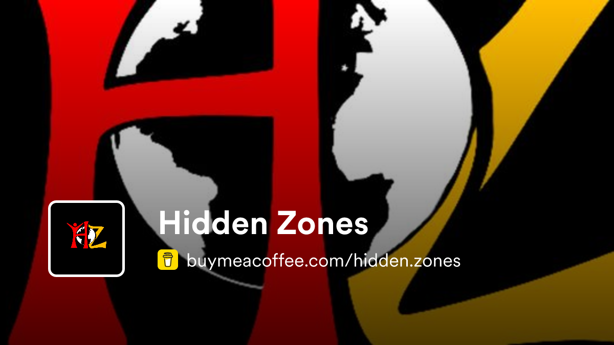 Hidden Zones Buymeacoffee