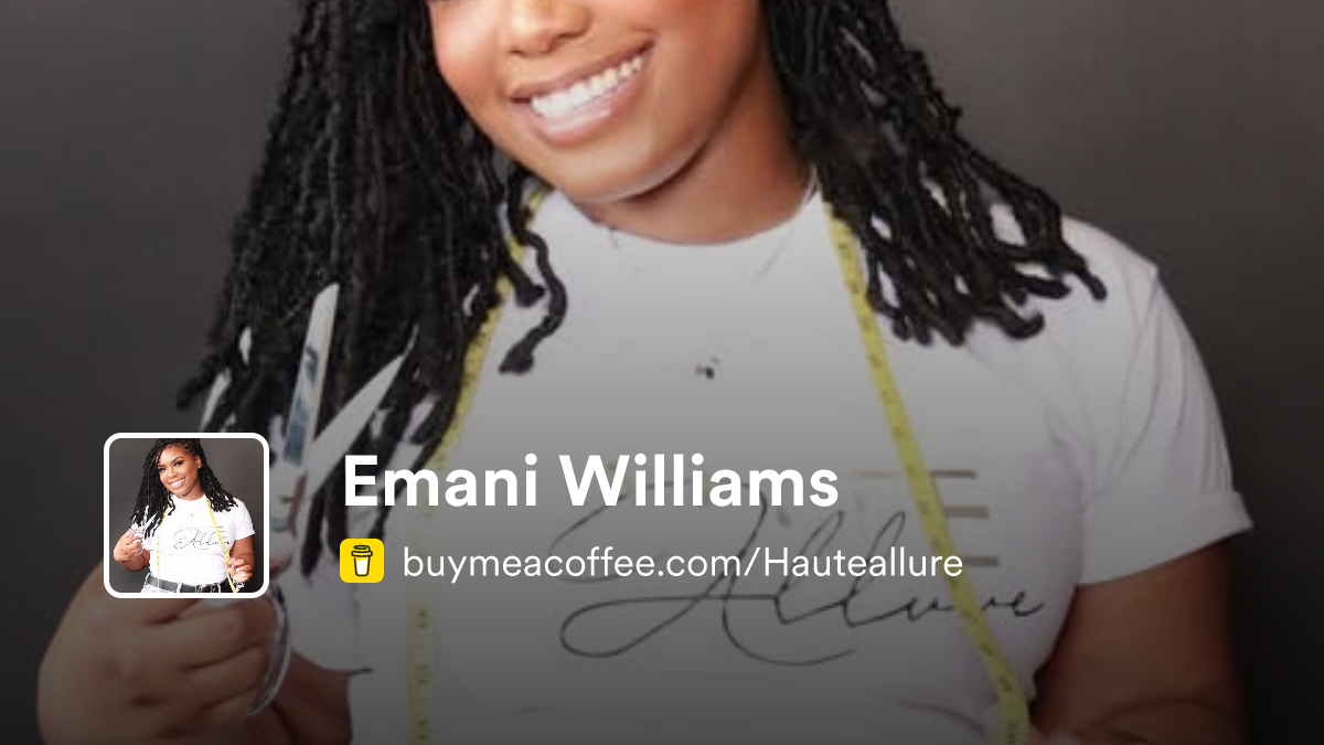 Emani Rudder Emani Williams - Buymeacoffee