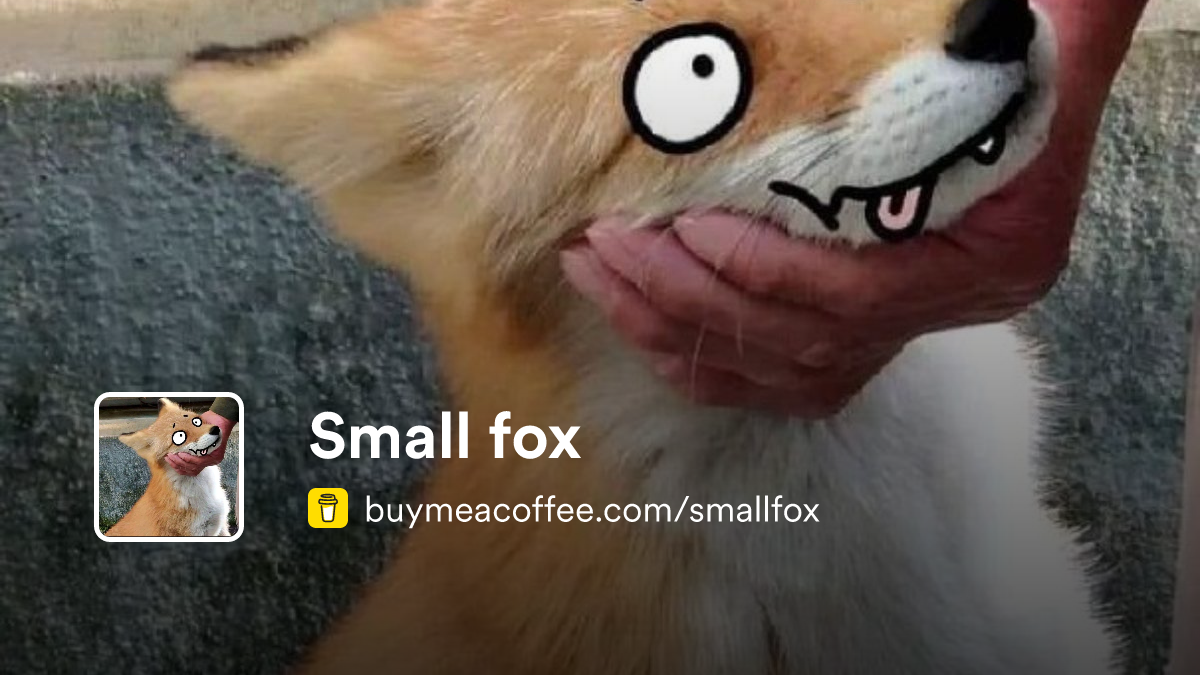 Small Fox Racing Small fox - Buymeacoffee