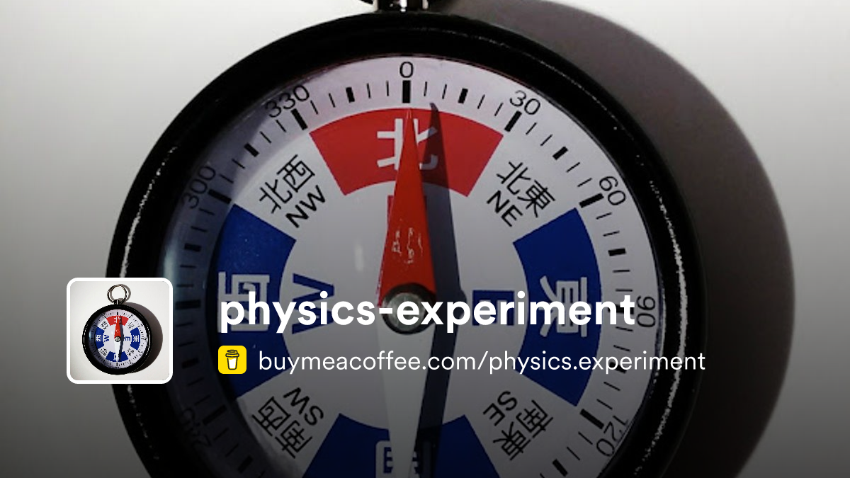 Physics Experiment Buymeacoffee