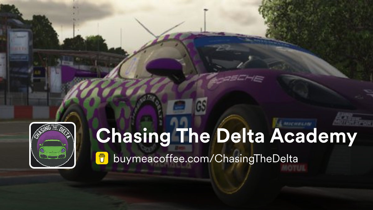 Chasing The Delta Academy is Sim racing coaching - Buymeacoffee