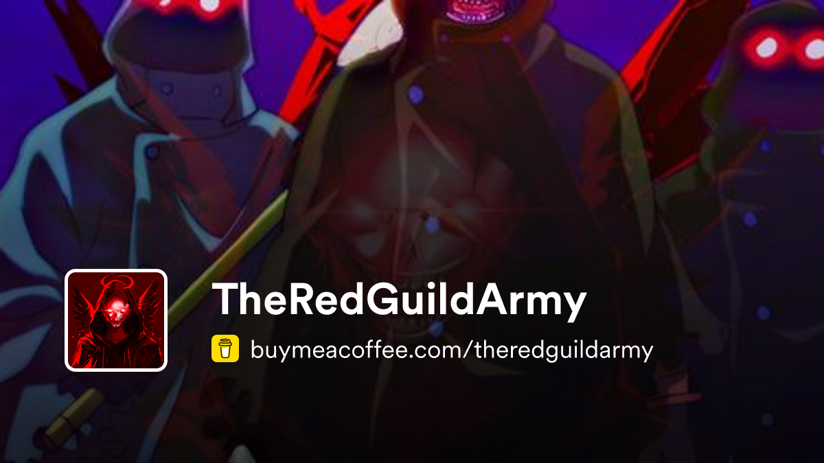 TheRedGuildArmy is Discord Work for Others - Buymeacoffee