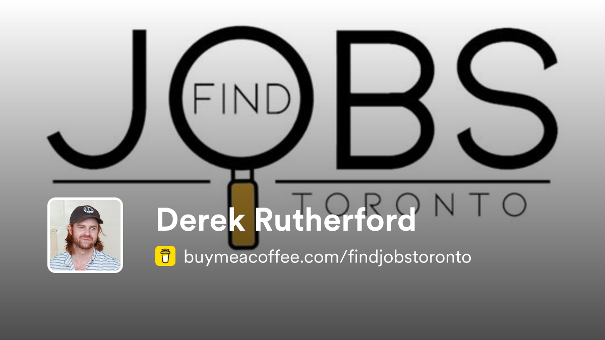 Derek Rutherford is The most budget friendly job board in Toronto ...