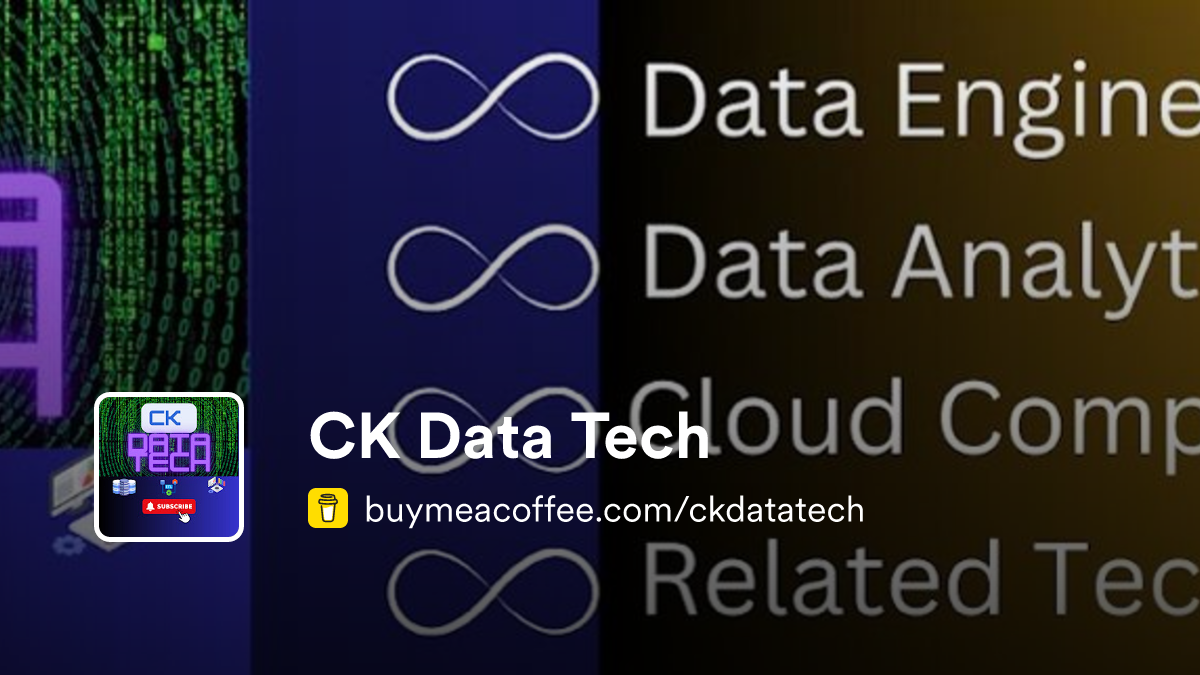 CK Data Tech - Buymeacoffee