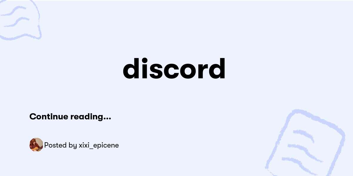 这是我的discord群组链接 — Xixiepicene Buymeacoffee 