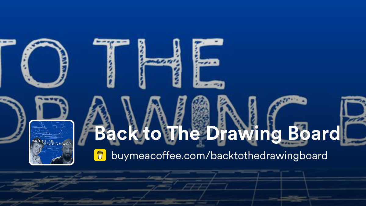 Back to The Drawing Board - Buymeacoffee
