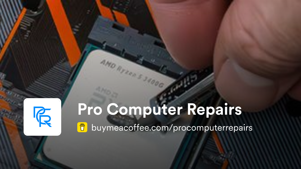 Pro Computer Repairs - Buymeacoffee