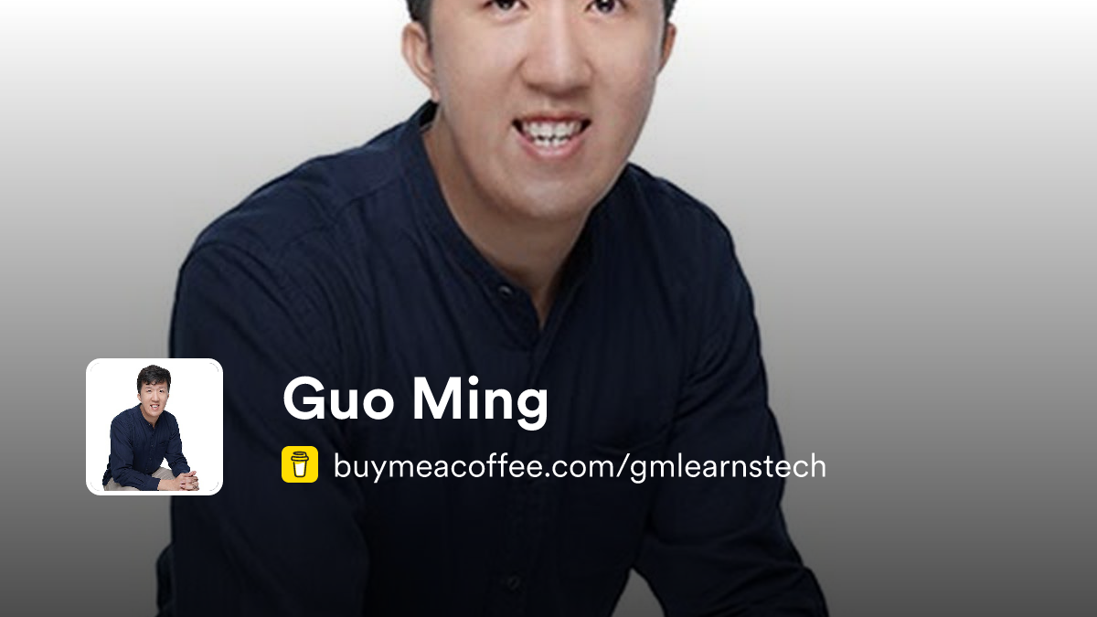 Guo Ming - Buymeacoffee