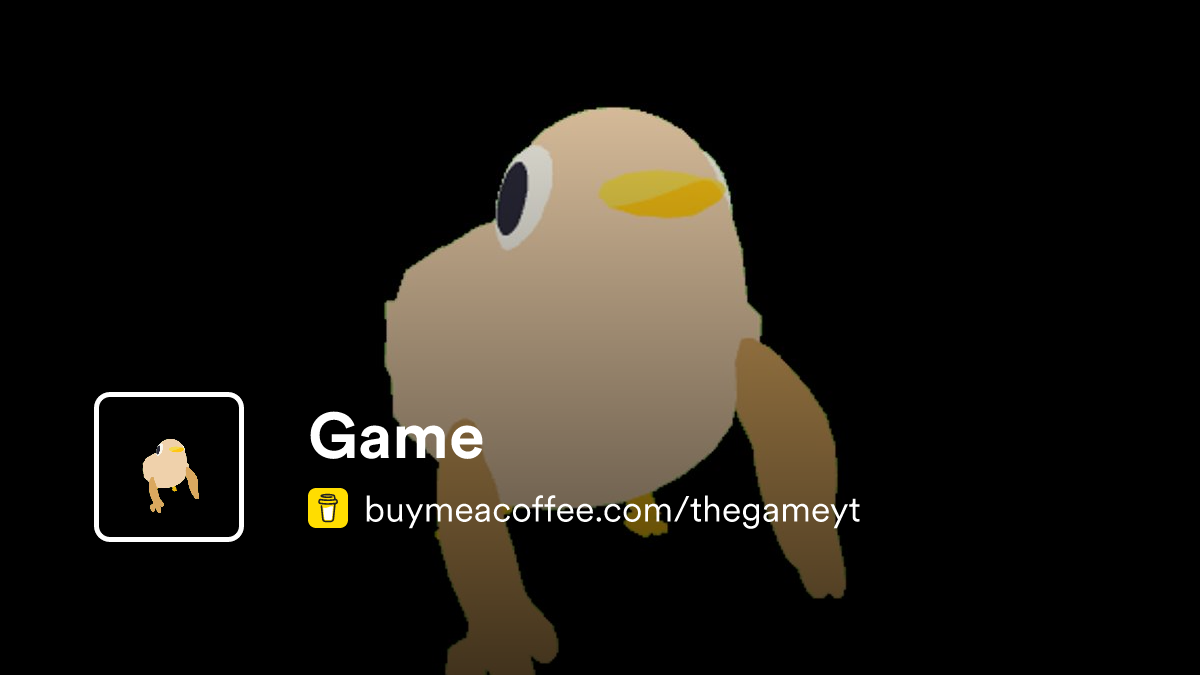 Game - Buymeacoffee