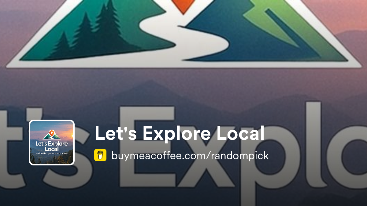 Let's Explore Local - Buymeacoffee