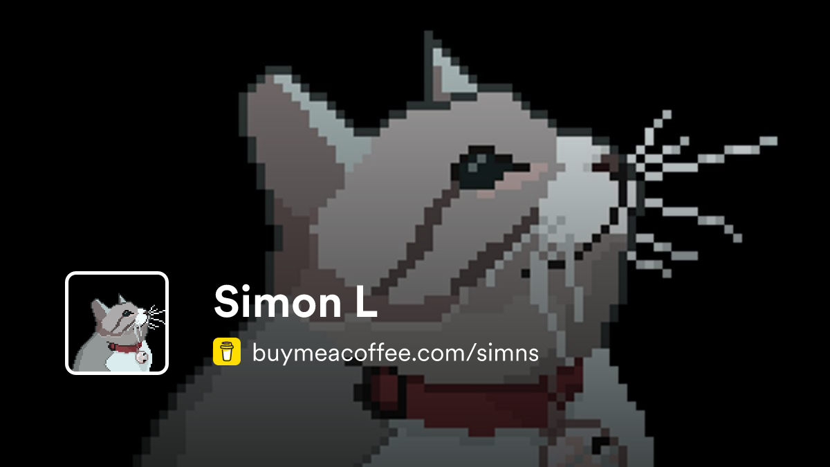 Simon L is creating programs - Buymeacoffee