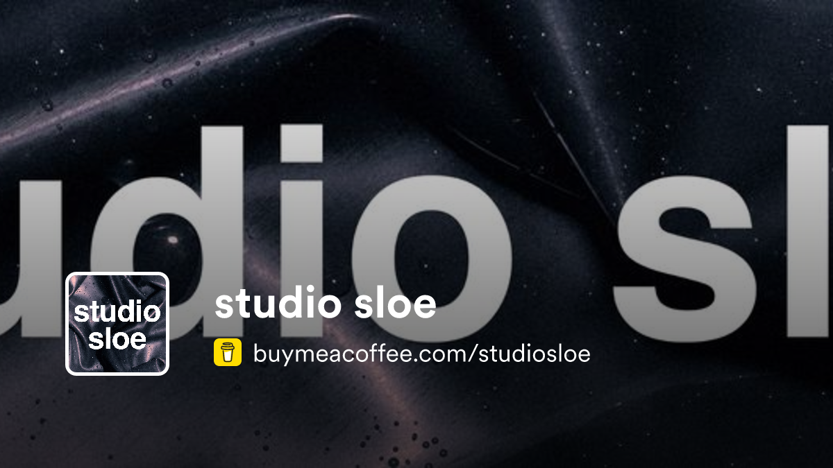 studio sloe - Buymeacoffee