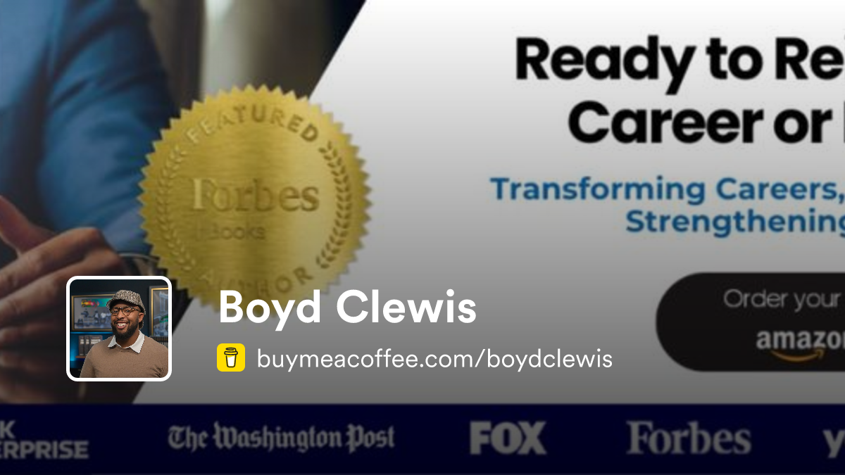 Boyd Clewis - Buymeacoffee