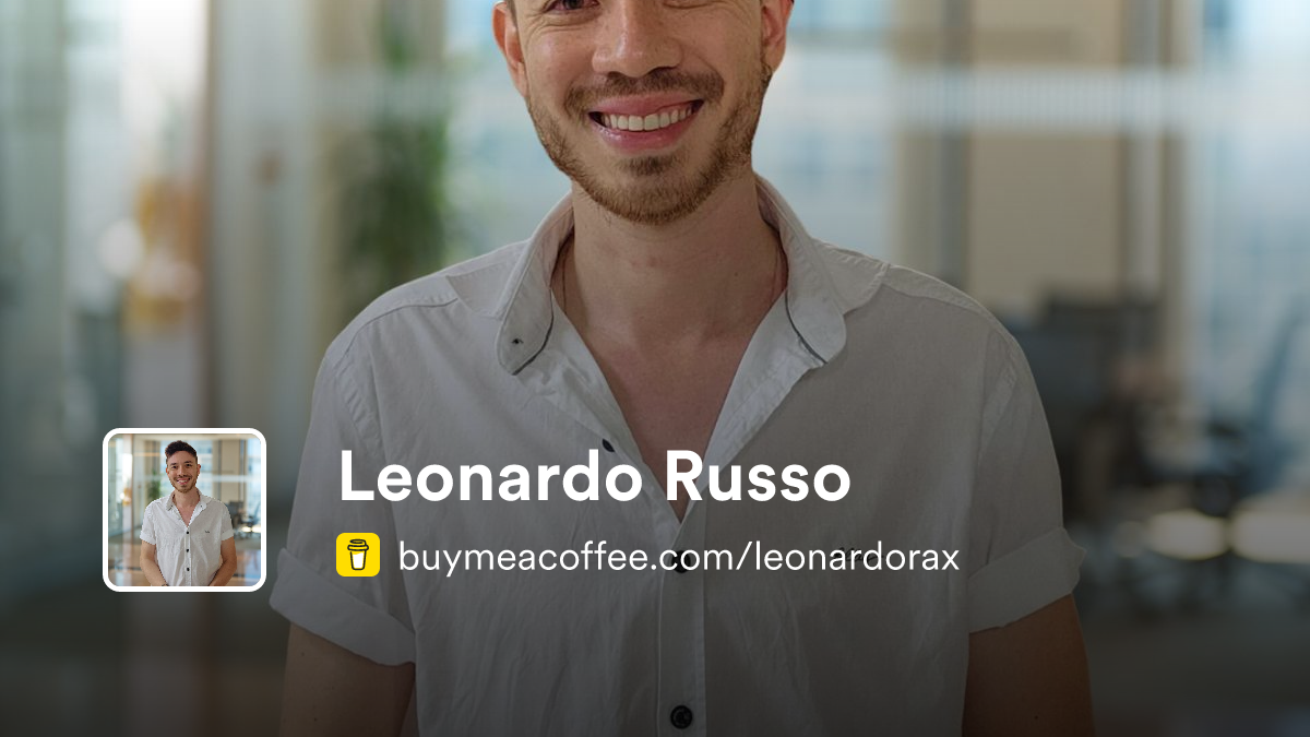 Leonardo Russo - Buymeacoffee
