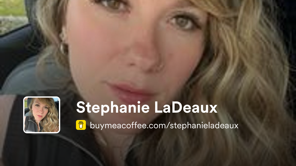 Stephanie LaDeaux is Holistic Health Coach - Buymeacoffee