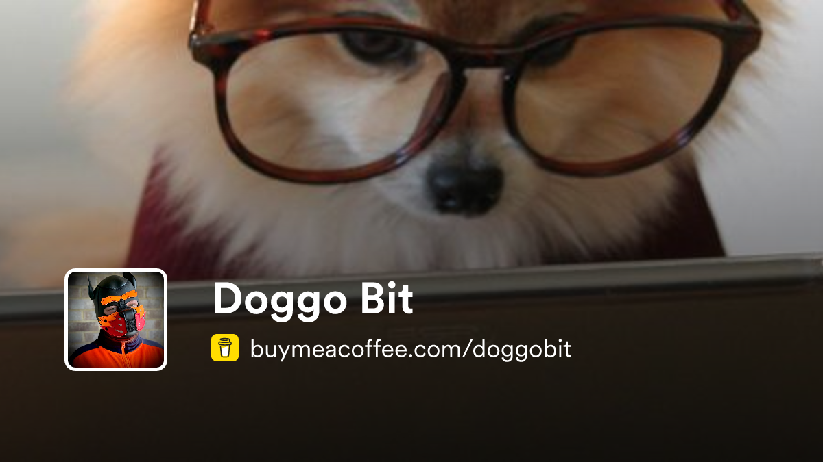 Doggo Bit is code - Buymeacoffee