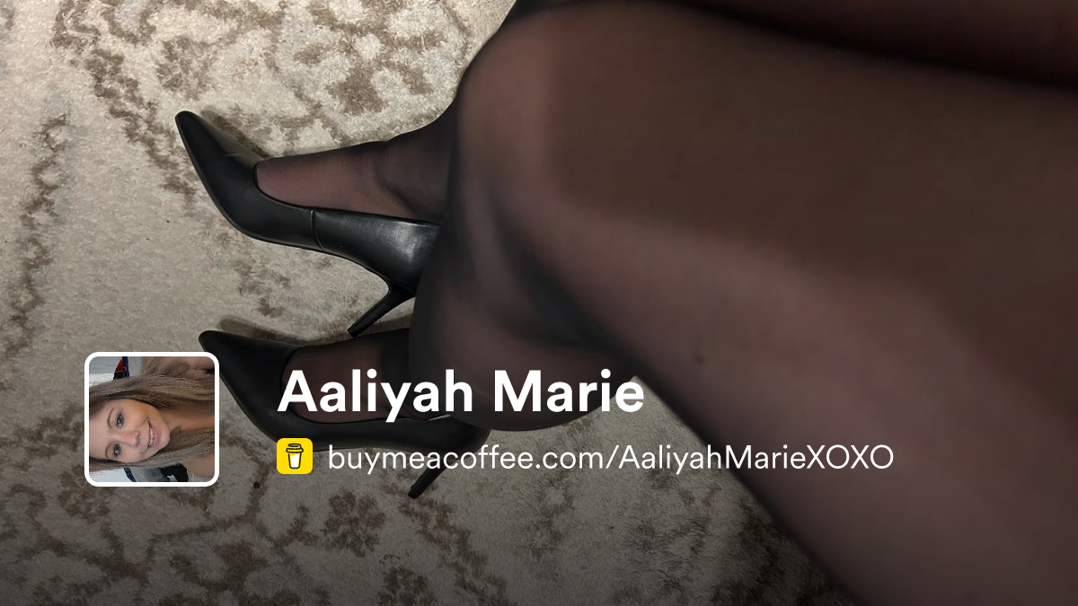 Aaliyah Marie - Buymeacoffee