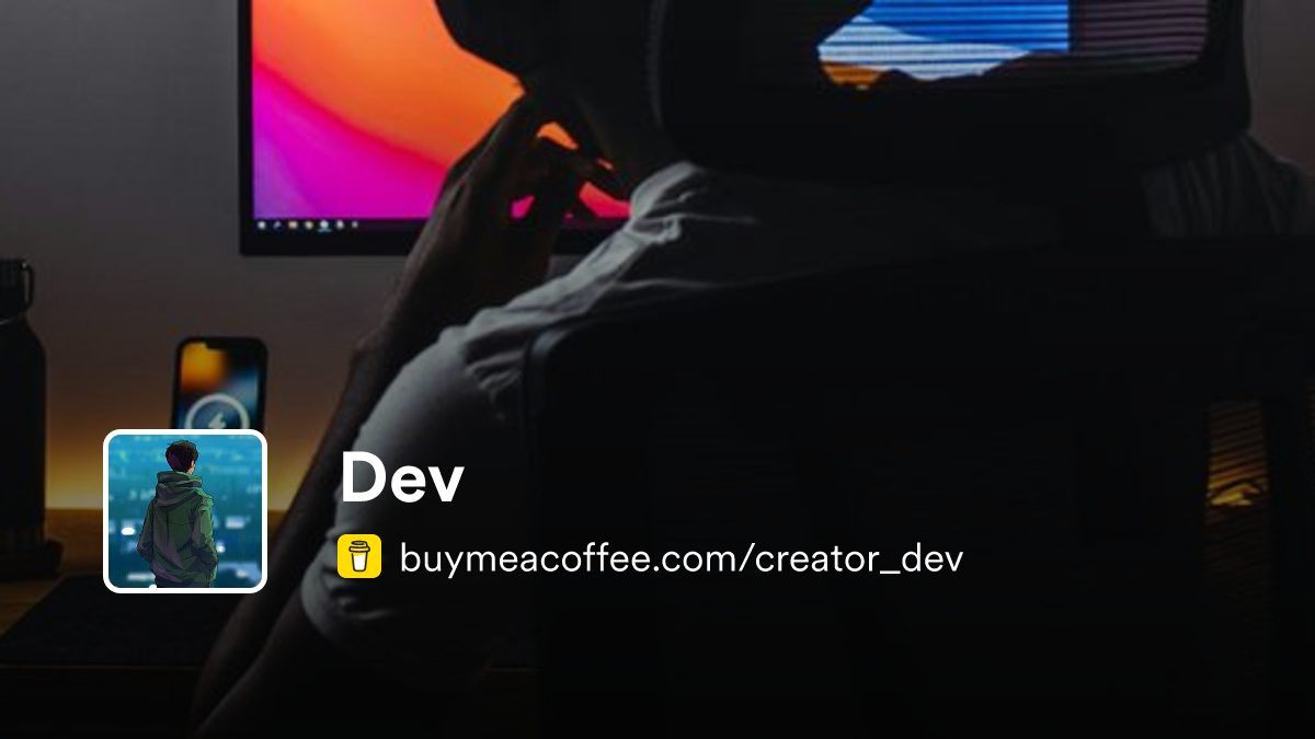 Dev76 App Dev - Buymeacoffee