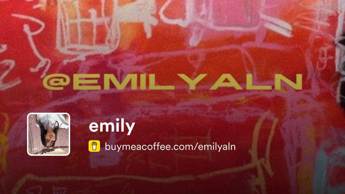 emily is author of upstairs on substack - Buymeacoffee