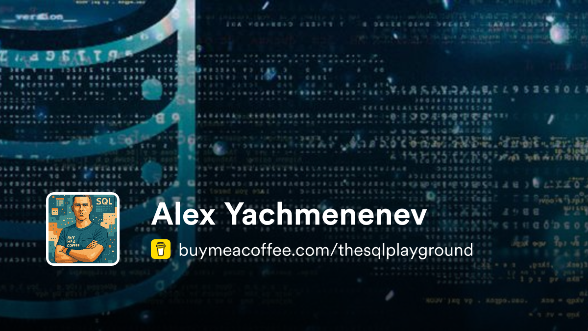 Alex Yachmenenev is Building a free SQL learning blog with real-world ...
