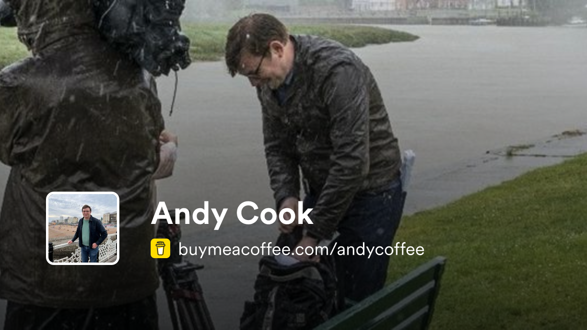 Andy Cook is wall of content - Buymeacoffee